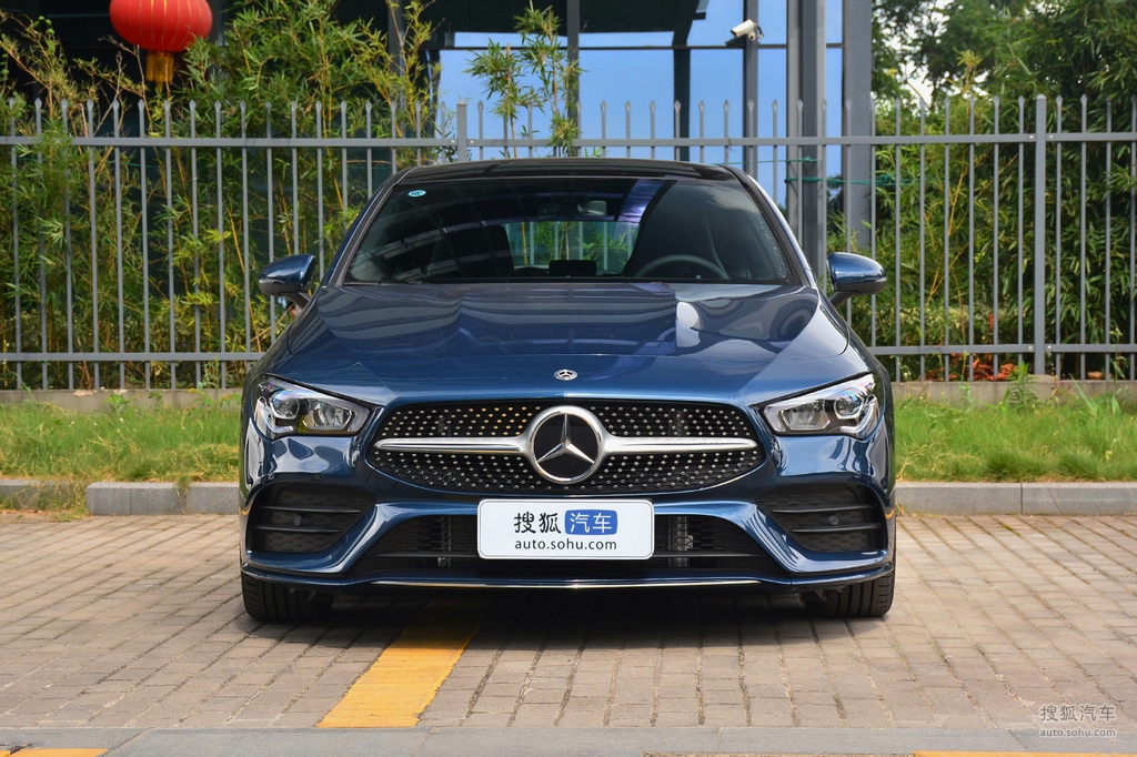 【 奔驰cla级高清图片】_2020款 cla 200 猎跑车 _水洗蓝_外观_搜狐