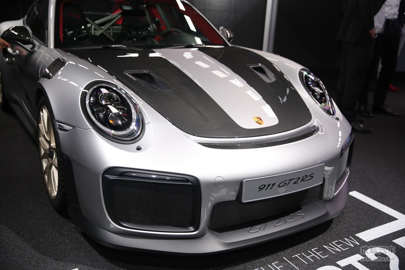 保时捷911gt2rs法兰克福车展实拍