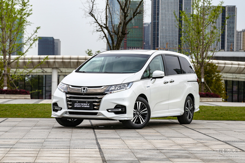 【 本田奥德赛混动图片】_星月白_外观