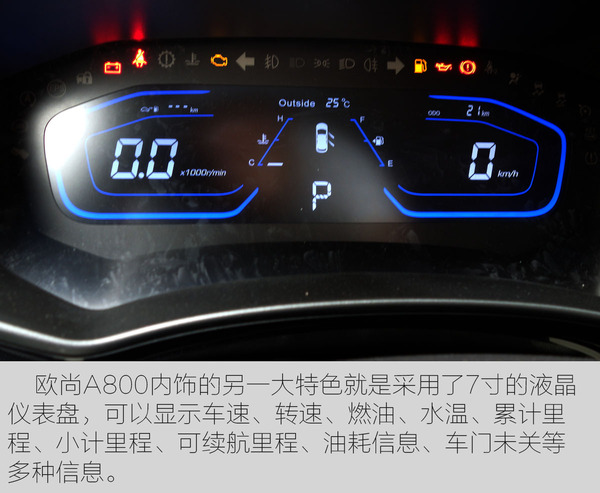 "黄金重拳" 2017款长安欧尚a800 1.5t