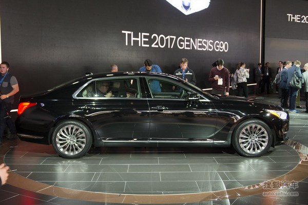现代Genesis G90北美车展实拍