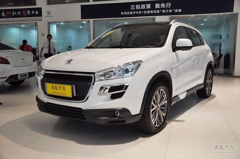 【标致4008 2013款2.0L 豪华型四驱外观白色图