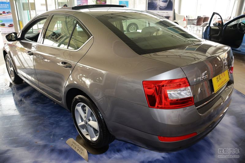 【斯柯达明锐 2015款1.6l 自动逸俊版外观潮流灰图片t