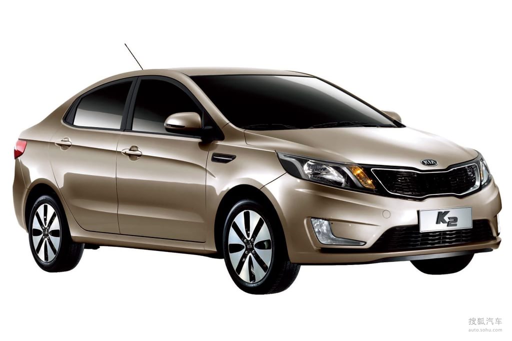起亚K2三厢官方香槟金t880545高清图片