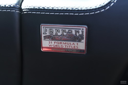 法拉利 458 Italia 实拍 内饰 图片