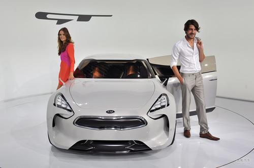 2011款起亚GT概念车法兰克福车展实拍