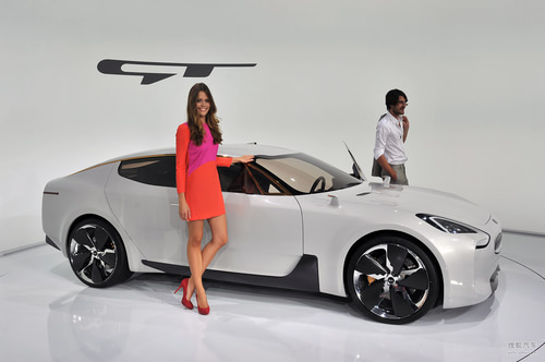 2011款起亚GT概念车法兰克福车展实拍