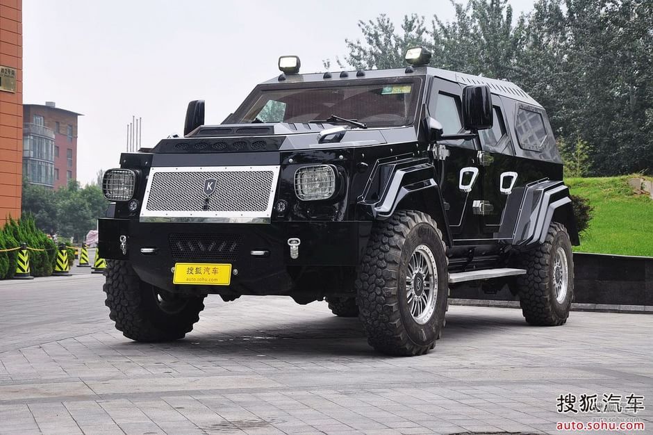 conquest knight xv 6.8l v10防弹车