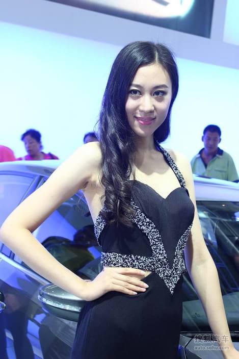 2012大连车展车模图片