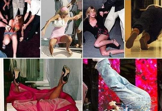 青春饭啊!车模体力透支晕倒百态惹人怜惜(2039845)