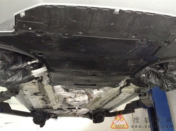 给奥迪A4L喷底盘装甲,多图 - 奥迪A4车友会