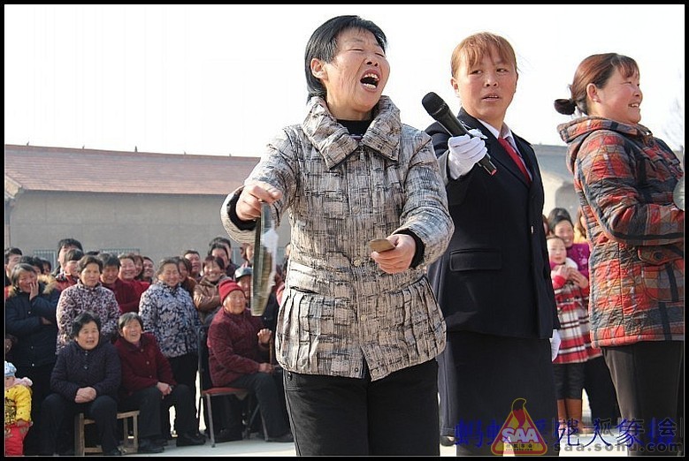 中国 水果之乡仁里 村民大联欢_山西运城车友