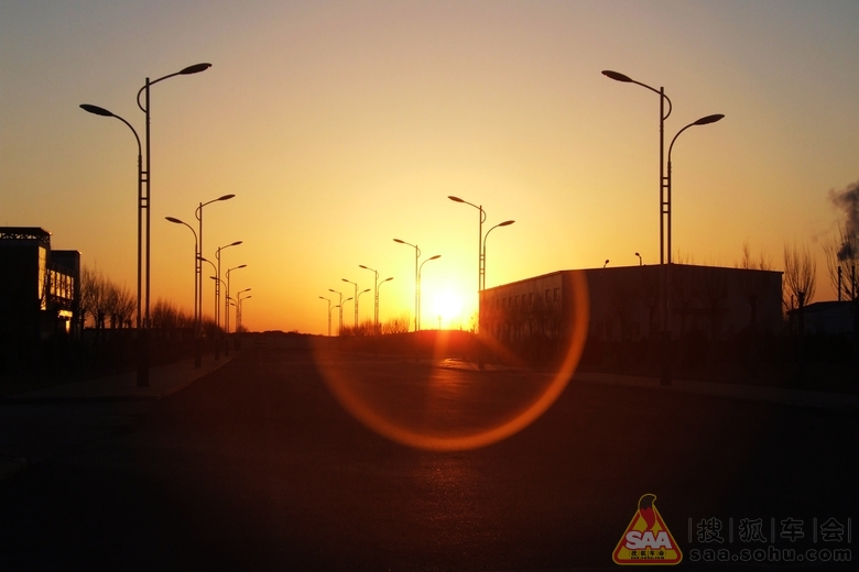 迎接日出--每天都是新的开始,给自己个好心情哦