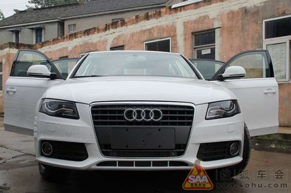 试驾白色奥迪A4L作业 - 奥迪A4车友会