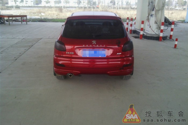 把兄弟的标致207开到了工地,挺不好意思的_标