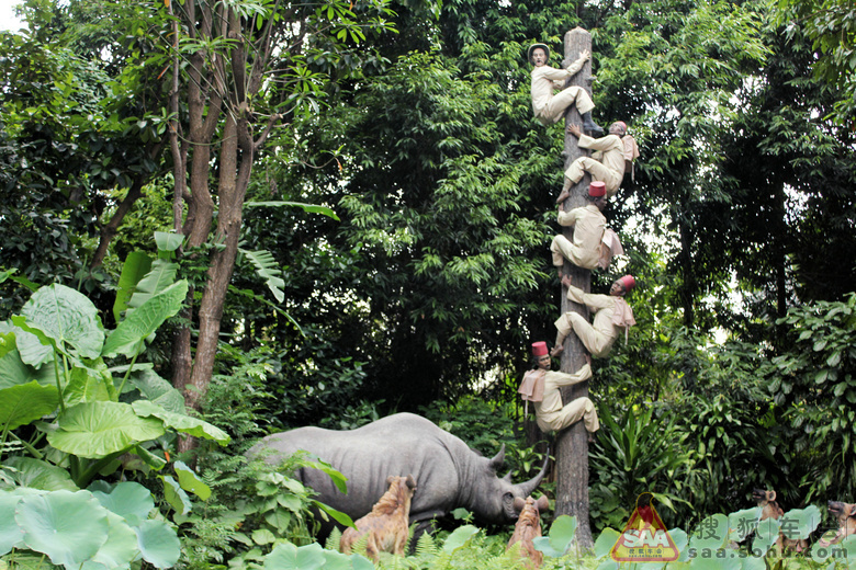 香港之旅--迪士尼米森林河流之旅篇!_迈腾-腾云