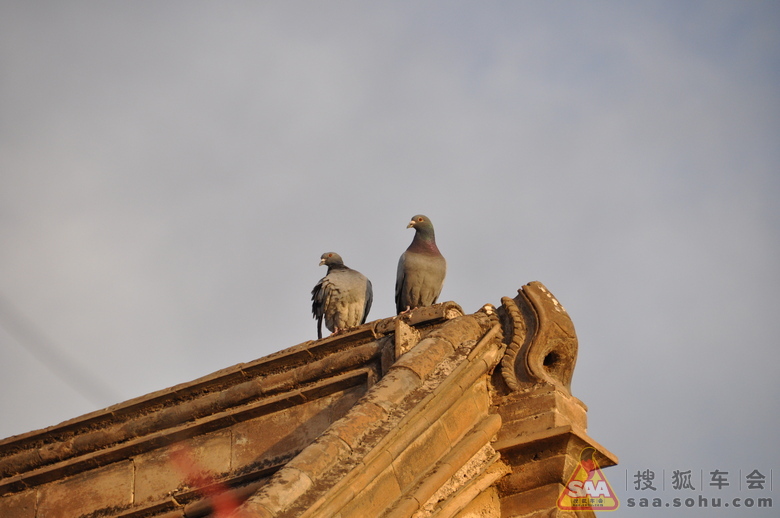 5.1-搜狐车会蔚县自驾游-暖泉古镇\/美女 - 搜狐