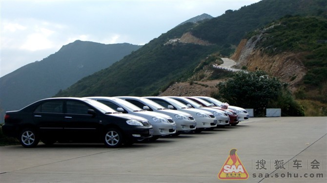 深圳花冠车主 深之花 杨梅坑自驾游。花冠俱乐