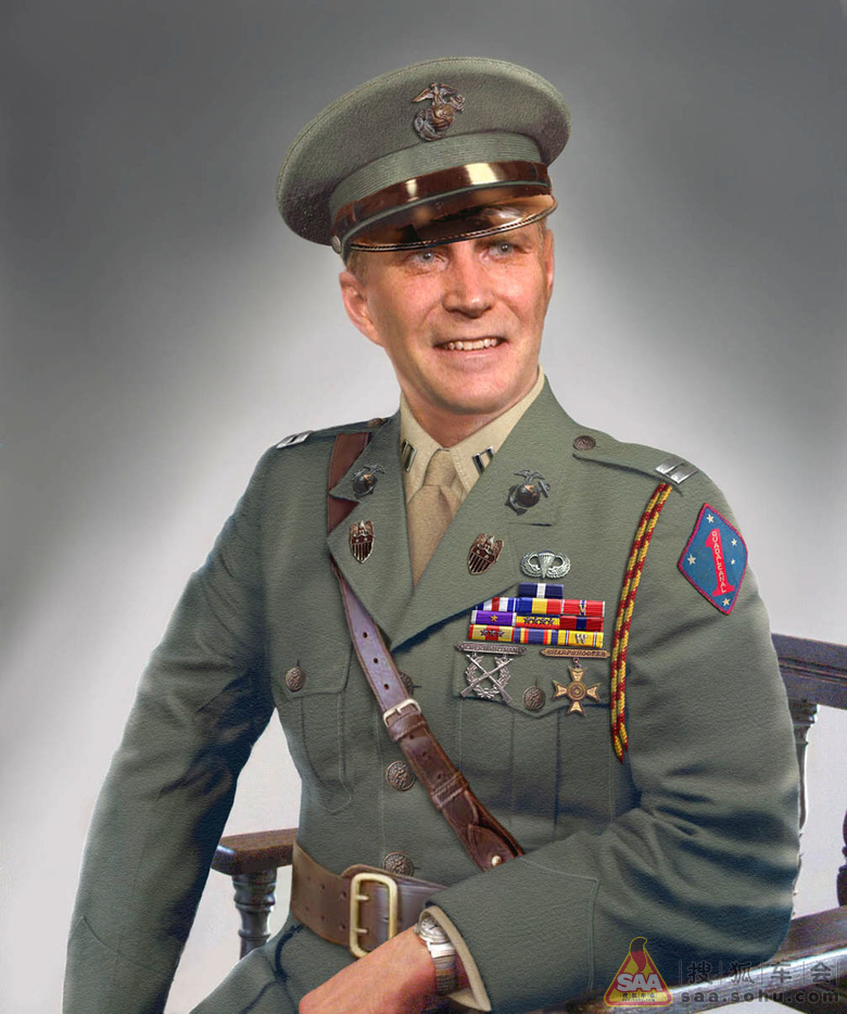 美国海军陆战队军官橄榄色军常服