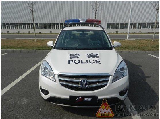 北京偶遇长安CS35警车版!没图我说个渣渣!