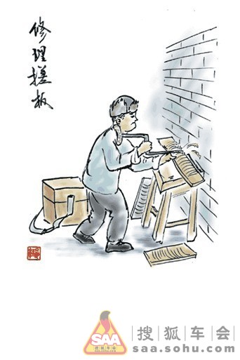 现在已经见不到了的老北京走街串巷修理业--修