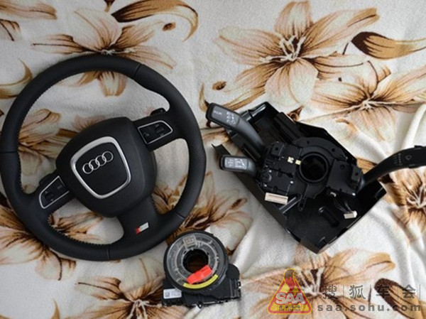 奥迪A4L改S4方向盘与定速巡航 - 奥迪A4车友