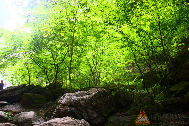 赏十渡美景,登百里长峡唐山车友 三坡美景_唐