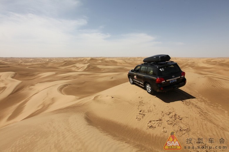 试驾丰田兰德酷路泽LC200库布奇沙漠穿越