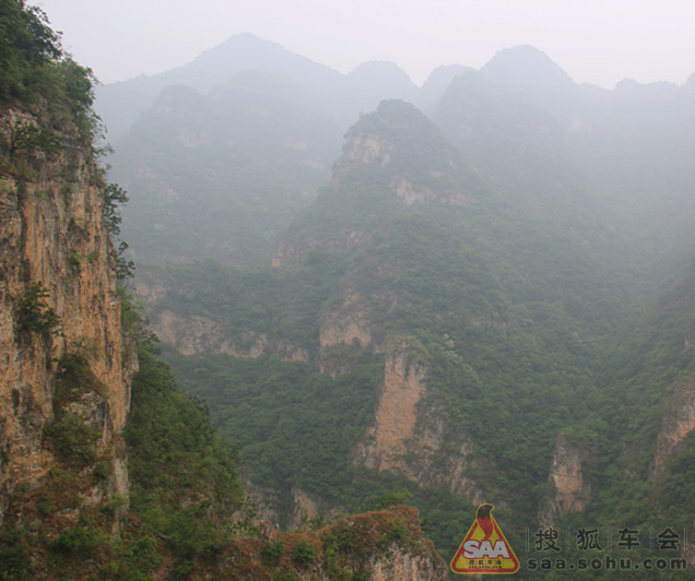 赏十渡美景,登百里长峡唐山车友 三坡美景_唐