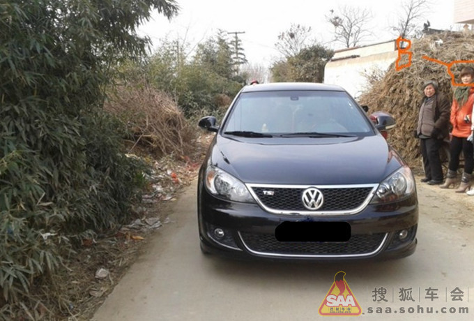 小电瓶车划伤了我的朗逸爱车