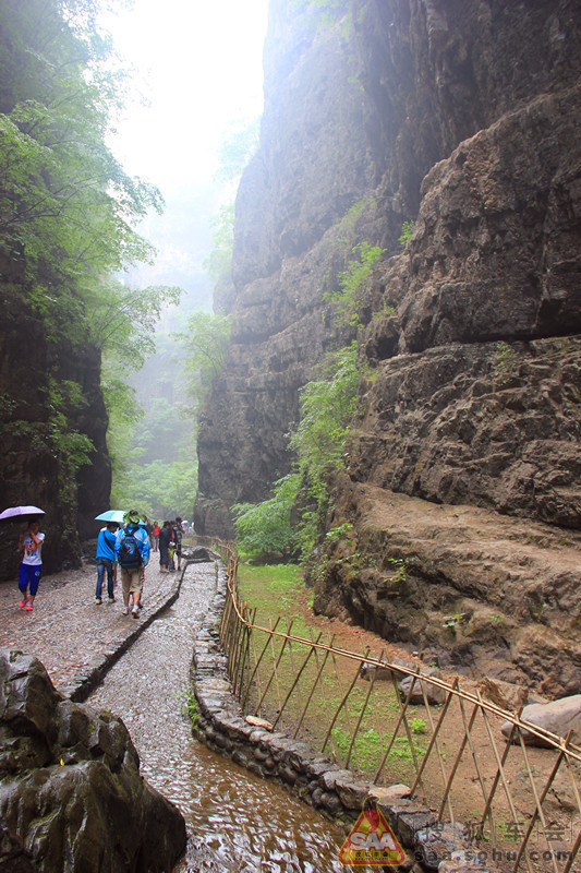 赏十渡美景,登百里长峡唐山车友 三坡美景_唐