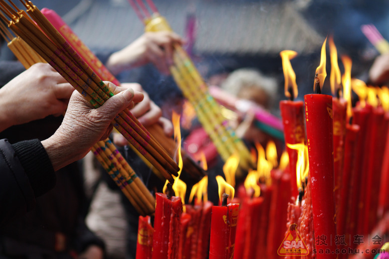 上香--寒山寺_驾车旅游