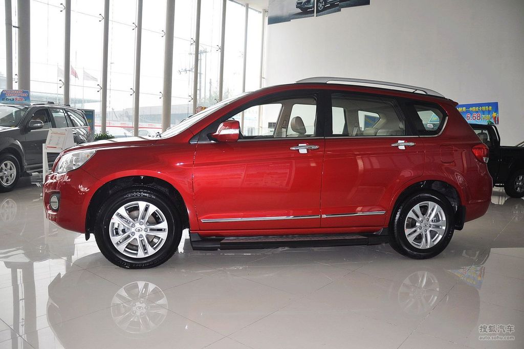 2012款长城哈弗h6 2.0l手动中国红版 - 正侧