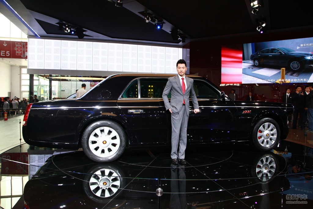 红旗l7北京车展实拍