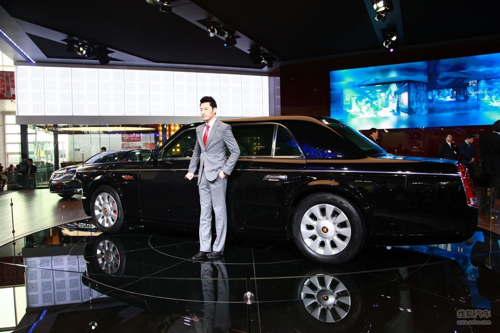 红旗l7北京车展实拍