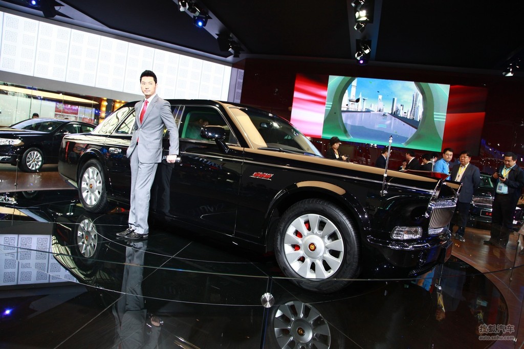 红旗l7北京车展实拍