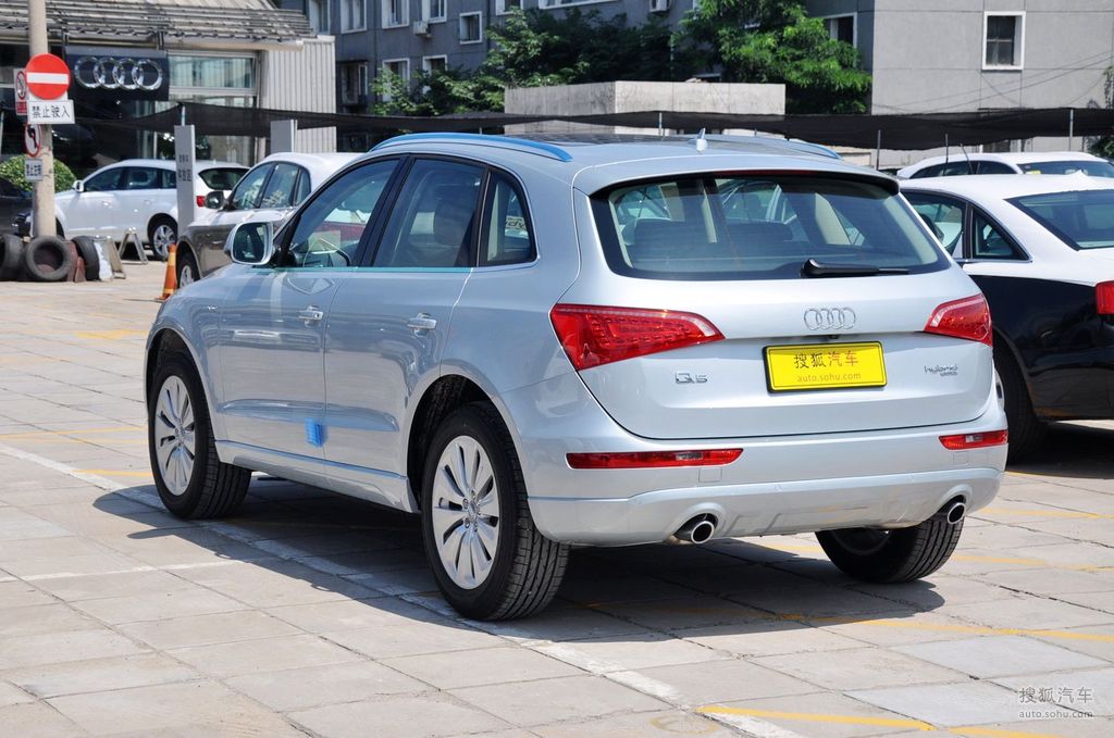 2012款奥迪q5hybrid20tfsi到店实拍