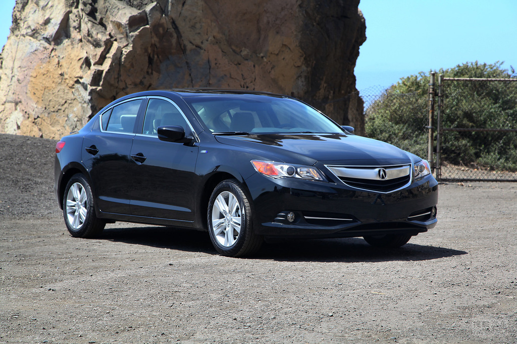 【 讴歌ilx高清图片】_2013款 1.5l hybrid_晶莹澈黑_外观_搜狐汽车网