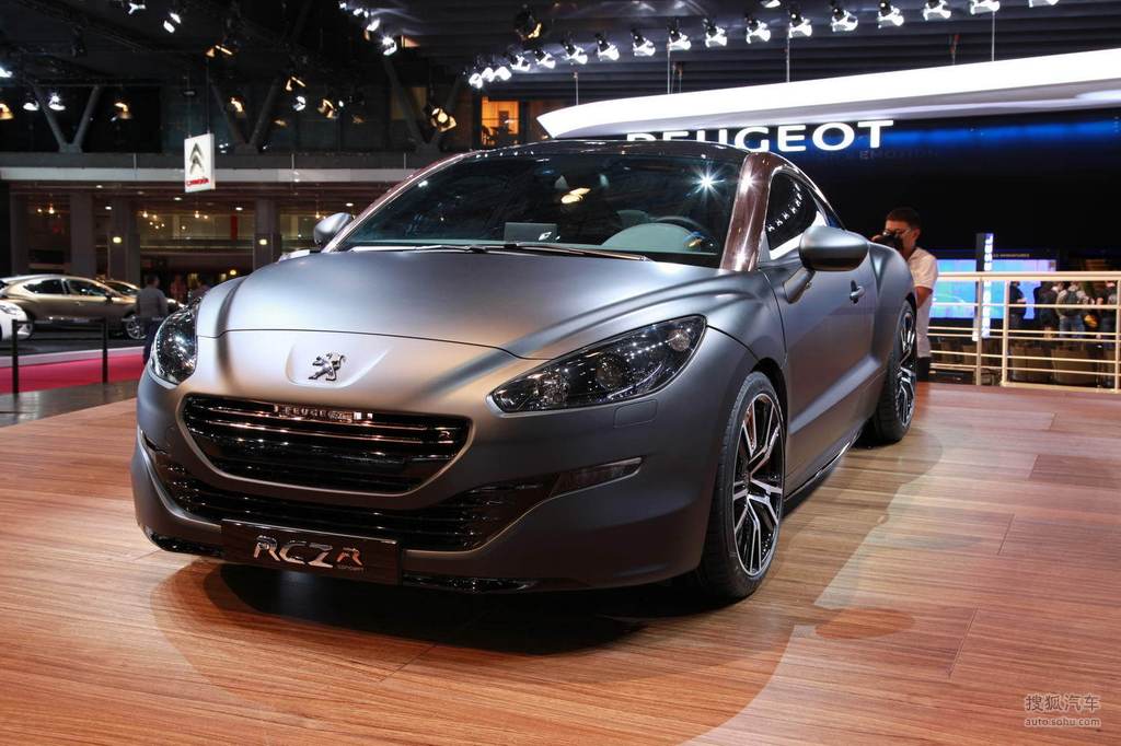标致rczr概念车巴黎车展实拍