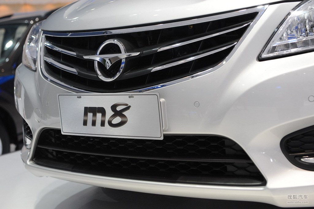 海马m8 广州车展实拍