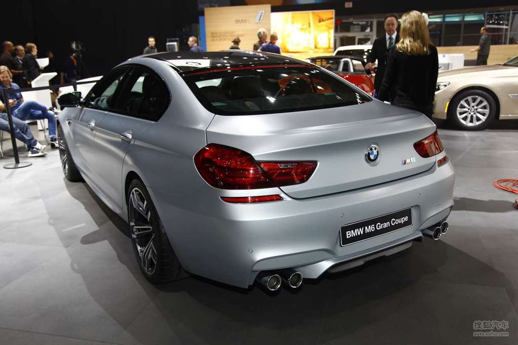 宝马m6grancoupe北美车展实拍