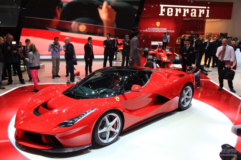 法拉利laferrari日内瓦车展实拍