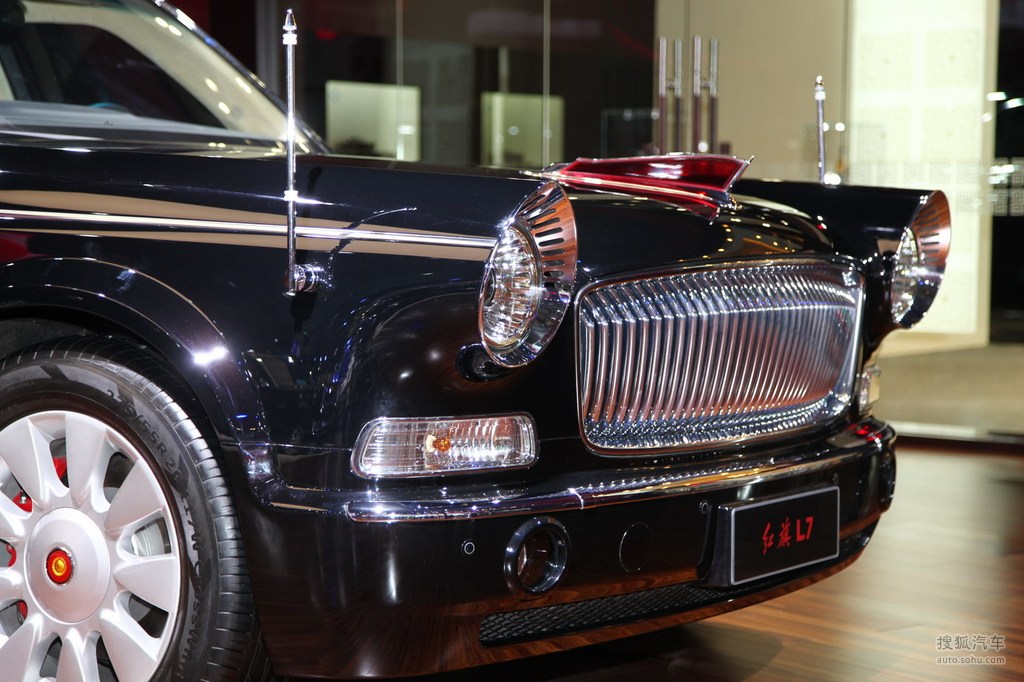 红旗l7上海车展实拍