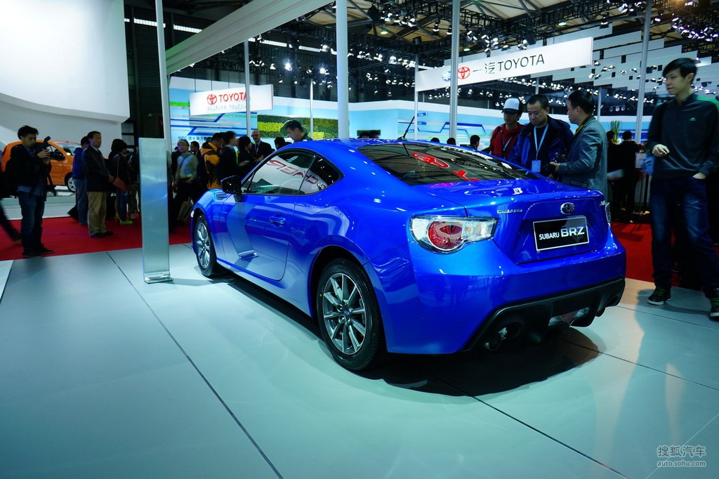 斯巴鲁brz 上海车展实拍