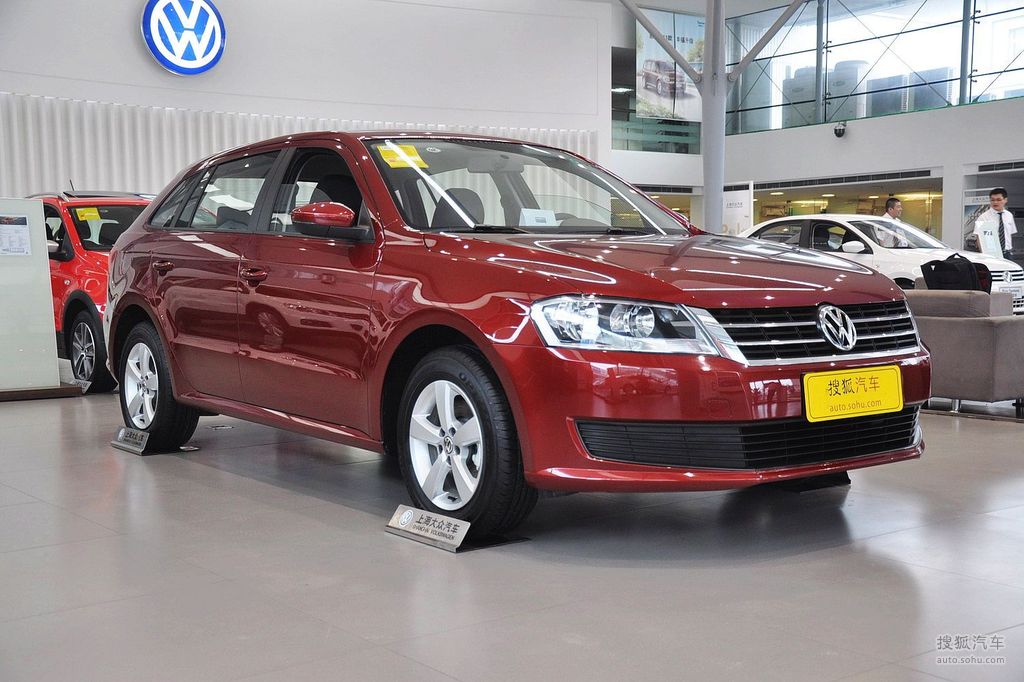 【 大众朗行高清图片】_红色_外观_搜狐汽车网