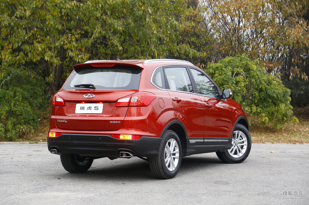【 奇瑞瑞虎5高清图片】_烈焰红_外观_搜狐汽车网