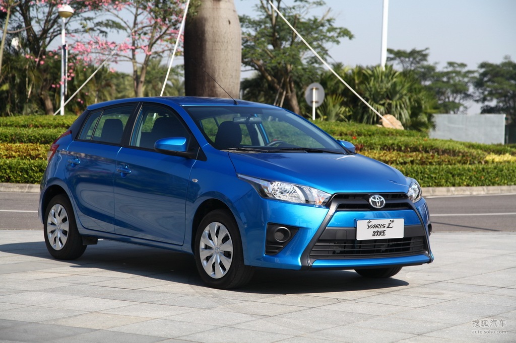【 丰田yaris l 致炫高清图片】_极光蓝_外观_搜狐汽车网