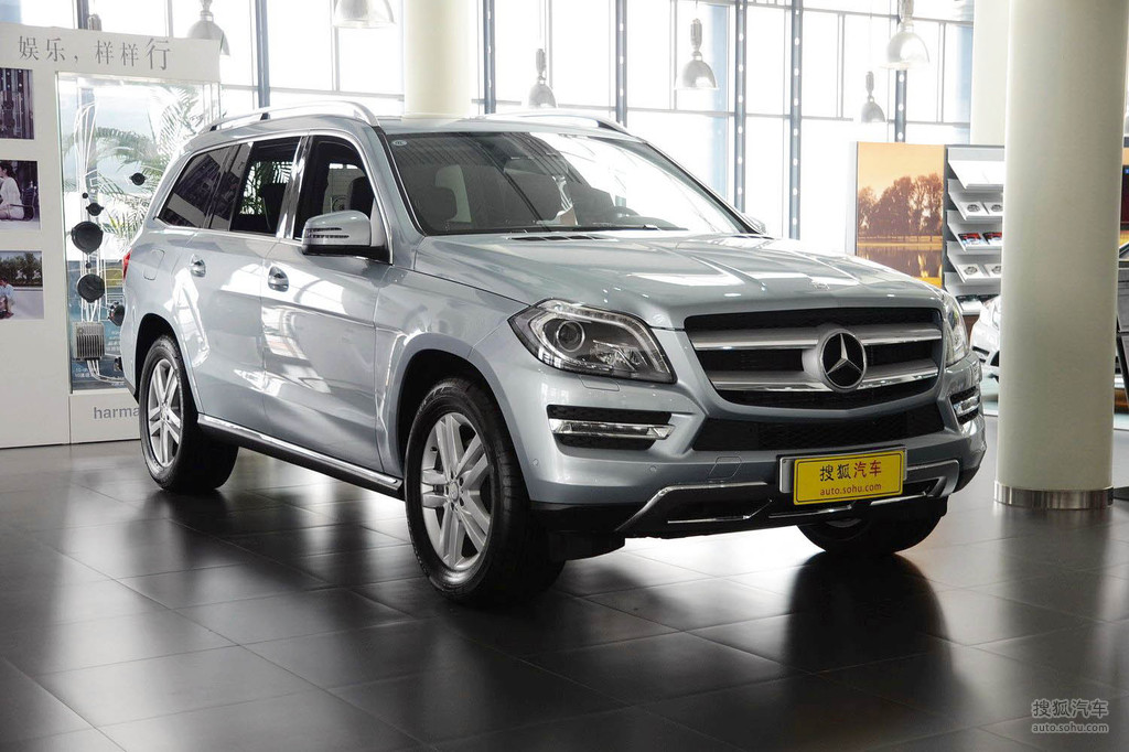 【 奔驰gl级高清图片】_2014款 gl350 cdi 4matic_铱银色_外观_搜狐