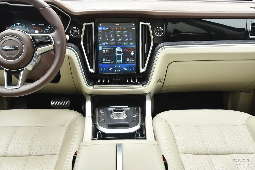 【 众泰t700高清图片】_黑色/米白_内饰_搜狐汽车网