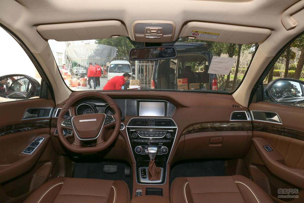 【 猎豹cs10高清图片】_古典白/桦茶色_内饰_搜狐汽车网